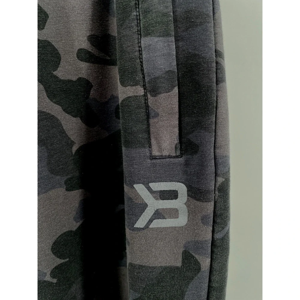 Better Bodies Camo Jogger Sweatpants‎ Mens XL Gray Black Gorpcore Streetwear